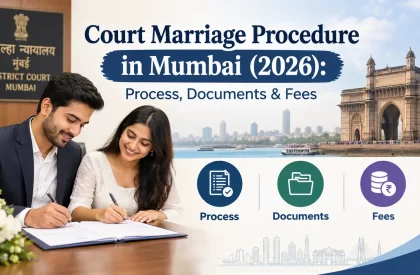 Court Marriage Procedure in Mumbai