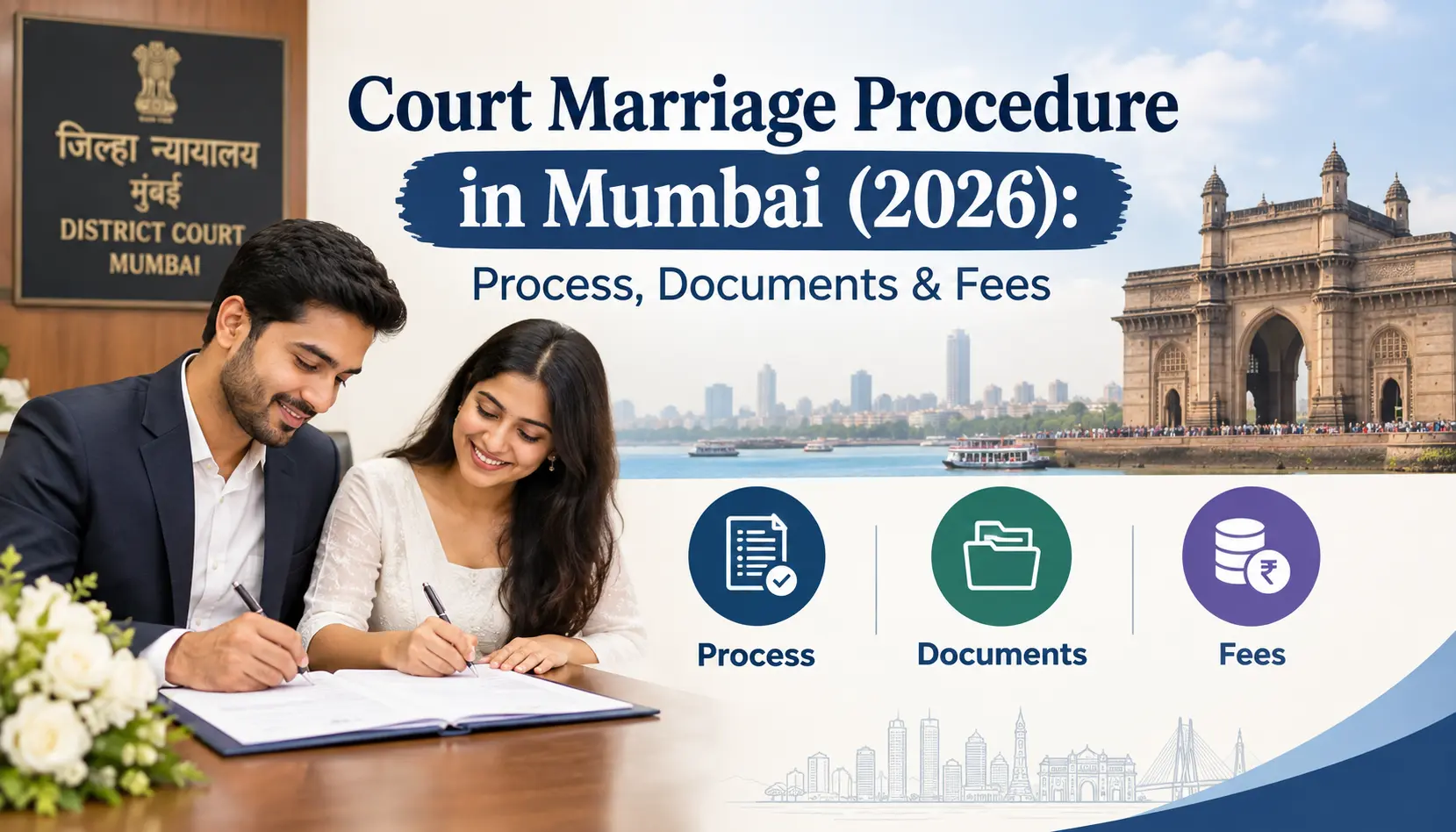 Court Marriage Procedure in Mumbai